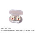 New Cartoon Animal Lens Storage Box Bear Travel Set Lens Partner Box Contact Lens Container Outdoor Travel. 