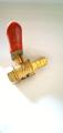 1/4-Inch Heavy Duty Gas Ball Valve, Brass. 