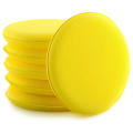 1Pcs single piece Car Wax Applicator Pads Car Waxing Polish Foam Sponge Round Pressing Wax Foam Super Fine Applicator Pad Soft Car Polishing Sponge Cleaning Tool. 