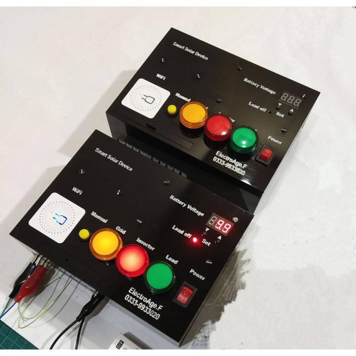 Wi-Fi SDO single to dual output solar smart load management device