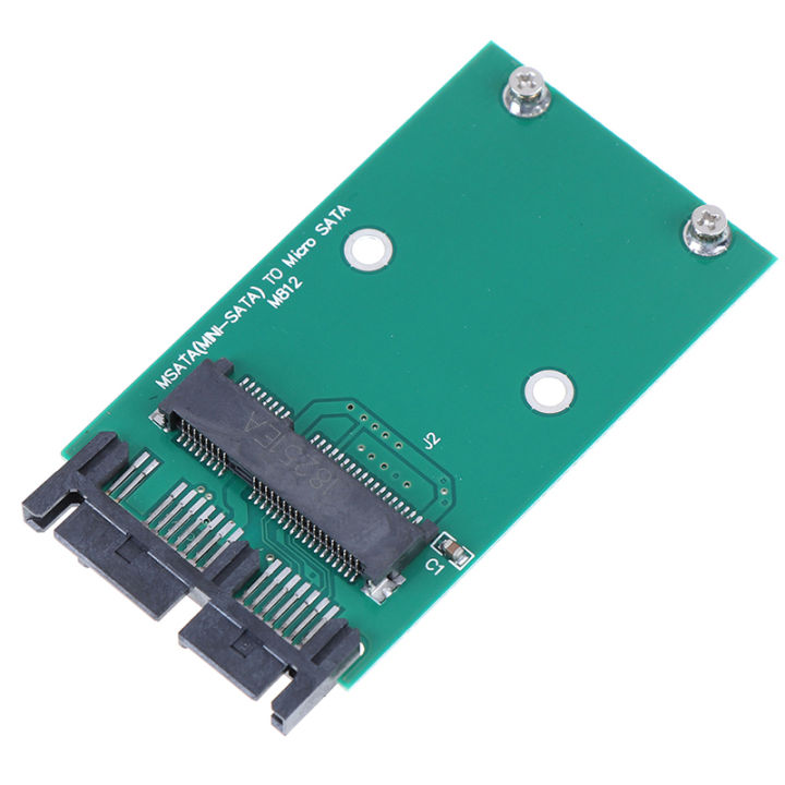 1Pc Mini PCIe-e mSATA 3x5cm SSD To 1.8 Micro SATA Adapter Card Creek