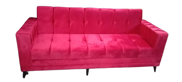 Sofa CumBed 3 Seater Brown Valvet & Jute Custumize Colours Special offer