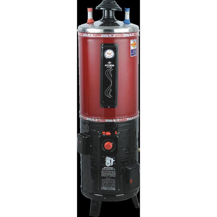 ALLIED - Electric+Gas Water Heater - Storage Tank 15 Gallon - Heavy Gauged Galvanized Tank