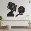3D Wooden Wall Clock, Wall Décor Art for Home Living Room Bedroom Furniture & Décor Kitchen Dining Room Hanging Wall Décor Trending wall clock. 
