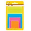 Post-it Super Sticky Notes Rio de Janeiro Collection and Multi-Sizes 4622-SSEU. 4x6, 4x4, 3x3, 2x2 (51x51, 76x76, 101x101, 101x152). 45 sheets/pad, 4 pads/pack. 