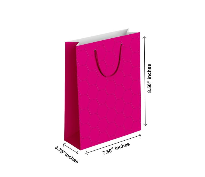 ( Pack of 6 pieces ) CLASSIC QUALITY XXXS SIZE GIFT BAG FOR GIFTING, BIRTHDAY, WEDDING, ANNIVERSARY,CELEBRATION.....
