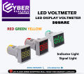 SQUARE PANEL LED AC VOLTMETER DIGITAL | HIGH DISPLAY DIGITAL | AD101-22VM | AC20-500V. 