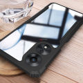 PlusCase for OPPO A78 5G Case Air Cushion Hard Clear Shockproof Back Cover. 