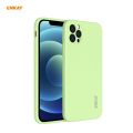 For iPhone 12 Pro Max Hat-Prince ENKAY ENK-PC070 Liquid Silicone Straight Edge Shockproof Protective Case. 