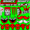 19x FUNNY STICKER FOR BIKE CAR CYCLE. 