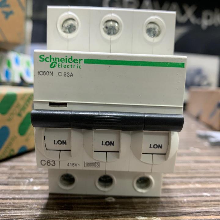 3 pole breaker MCB IC60n