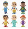 CoComelon Official Friends & Family, 6 Figure Pack - 3 Inch Character Toys - Features Two Baby JJ Figures (Tee and Onesie), Tomtom, YoYo, Cody, and Nina - Toys for Babies and Toddlers. 
