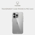 YOUSKH IPHONE 16 Pro Max (6.9) Transparent Case - Youksh iPh 16 Pro Max (6.9) Transparent Cover - Transparent Soft Shock Proof Jelly Back Cover.. 