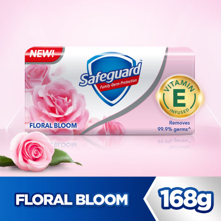 Safeguard Bath Soap Floral Scent 168gm