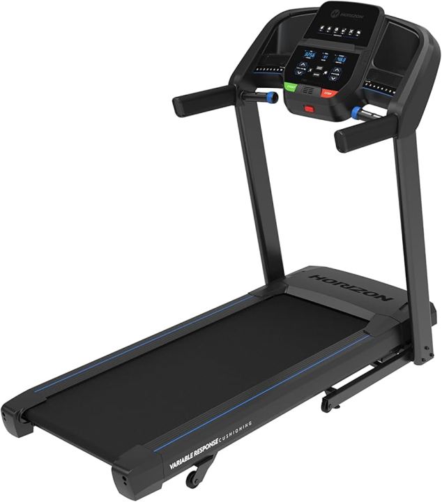 Treadmill -  Brand Horizon Fitness - Treadmill  -  User Weight 135 Kgs - Running Area: 20" x 55" - Model T101