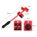Furniture Moving Tool, 5 in 1 Heavy Duty Furniture Mover Kit, All-in-One Transport Lifter and Shifter, Rolling Wheels and Corner Movers for Effortlessly Moving House Cabinets, Sofas, Beds & Desks, Perfect for Home and Office by HOVEL E BIZ. 