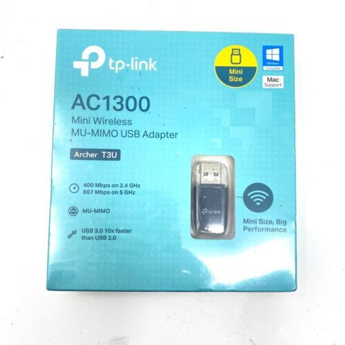 TP-Link AC1300 USB WiFi Adapter Dual Band Archer T3U