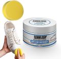 Multi-Functional Cleaning and Stain Removal Cream, 2023 New Version White Shoe Cleaning Cream with Sponge, Multipurpose Cleaning Gleaning Cream White Shoe Cleaner Decontaminate Solid Paste FT TRADERS. 