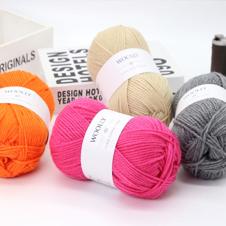 WOOLLY%20Wool%20Mix%20Yarn%20Ball%20Knitting%20Crochet%20SuperSoft%20-%20Image%206