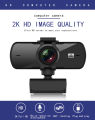 2K Fixed Focus HD Webcam Built-in Microphone High-end Video Call Camera Computer Peripherals Web Camera For PC Laptop. 