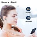 F9-5C TWS LED Digital Display Bluetooth 5.0 Wireless Earphones Sports Earbuds. 
