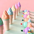 cute set of 6 cone Highlighters with beautiful colors  stationery| Cute stationary items for girls. 