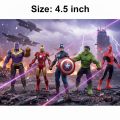 Hulk Marvel Avengers Superhero Action Figures Toys For Kids and Boys - Movable Size 4.5 inch. 