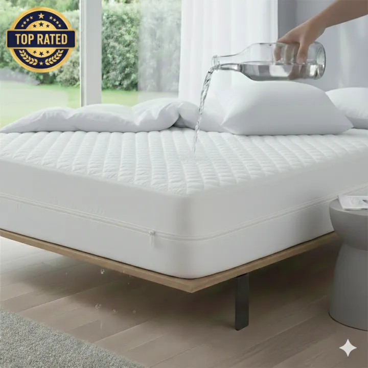 Zipper%20Quilted%20Waterproof%20Mattress%20Cover%20%E2%80%93%20100%25%20Waterproof%20&%20Dust-Proof,%20Washable,%20Guaranteed%20-%20Image%204
