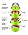 3 Tier Lunch Box Stainless Steel. 