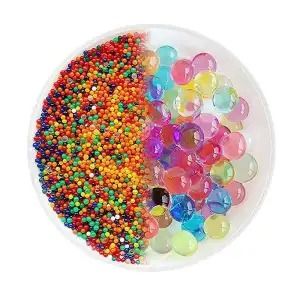 5000 PCS Water Beads Pearl Shaped Crystal Soil Water Bead Balls ( Magic Jelly Crystel Balls )