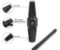 1 Set Double-Head Tap Faucet Valve Screw Extractor Set Damaged Broken Wire Water Pipe Bolt Remover Multipurpose Home Tools. 