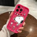 【Ready stock+COD】 Snoopy Landing On the Moon Phone Case Suitable For iPhone 16 15 14 13 12 11 Pro Max 6 6s 7 8 14 15 16 Plus X Xr Xs Max SE2020 2022 TPU Cover. 