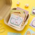 ins Oil painting japanese style sticky notes cute note scenery sticky notes animal sticky notes flower sticky notes. 