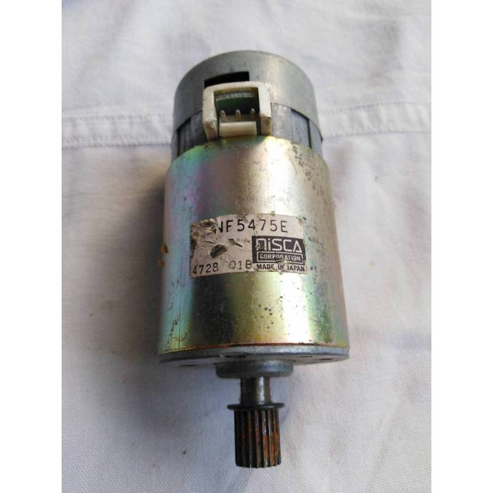 Motor Permanent Magnet 24 Volt DC  nisca Japan   with encoder  (USED)