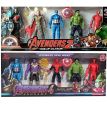 Avengers United Marvel Action Figures Pack Of 5 Avengers Set For Kids. 