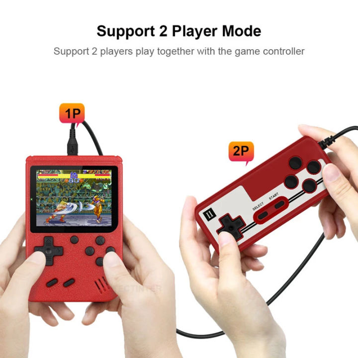 400 in 1 Sup Game Box Rechargable Console/Led Screen/Retro Classic Gaming Console With Controller (Random Color)