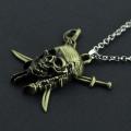 Captain Jack Sparrow Pirates Of The Caribbean Antique Necklace. 