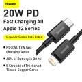Baseus 20W Type C to Lightning Cable - PD Fast Charge Superior Series USB C to iPhone TPE Cable - 1M/2M. 