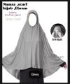 prayer Namaz scarf Makhna scarf with niqab for girls & women MAROON COLOR. 