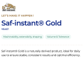Saf Instant Yeast Gold Label 500G. 