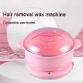 Portable Silicone Wax Warmer 300ML Foldable Wax Heater Hair Removal Wax Machine SPA Body Epilator Paraffin Wax Pot for Travel. 