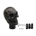 Amamia Shifter Handle Head Eco-friendly Skull Head Manual Car Gear Stick. 