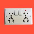 Double Light Plug China Sheet | All-in-One Electrical Socket | Best China Electrical Sheet | Durable Plug with Two Lights | Convenient Power Source for Home & Office | Premium Electrical China Sheet for Reliable Power Supply | Multi-Purpose Outlet. 
