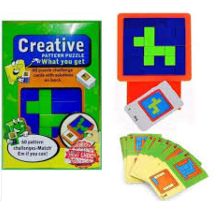 Creative Pattern Puzzle 60 Challenges(Box packed)