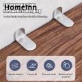 Anti-tip Furniture Bracket Secure Furniture with 4pcs Anti-tip Furniture Fixator Childproofing Kit for Wall Mounting Durable Steel Straps for Safety Adjustable Furniture Safety Strap. 