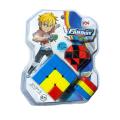 Original Rubik's Cube 3x3 and mini cube ,  Mini Snake Twisty Puzzle 3 in 1 Pack. 