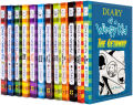 Diary of a Wimppy Kid Set Collection (15 Books) By Jeff Kinney. 