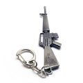 PUBG M16 Keychain Black Full Metal Pubg Key chain M416 OR M16. 