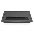 PACK OF 5 PCS COMPUTER DESK OFFICE TABLE WIRE CAP / WIRE COVER ALUMINIUM RECTANGLE 6 X 3. 
