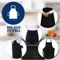 Professional Black  Aprons | 32x28 Inch  Black cloth. 